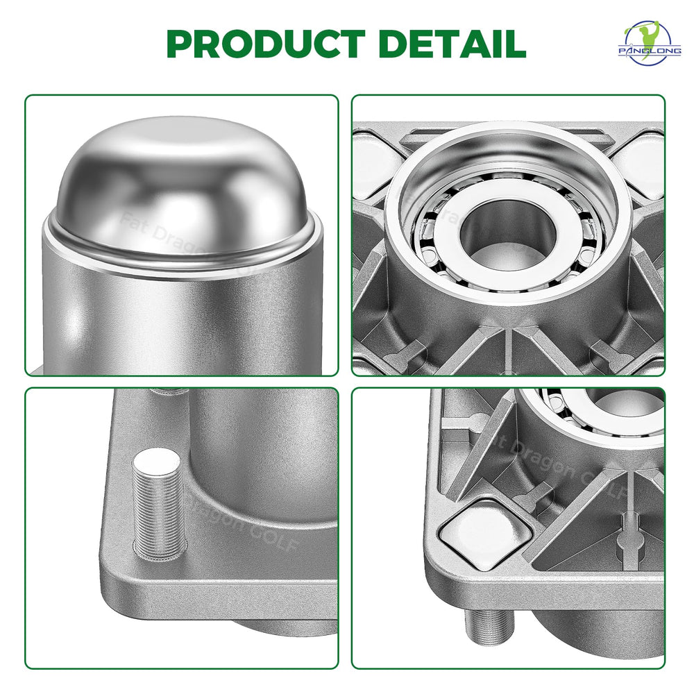 Panglong hub close-up of machined surface for accurate fit and smoother rotation