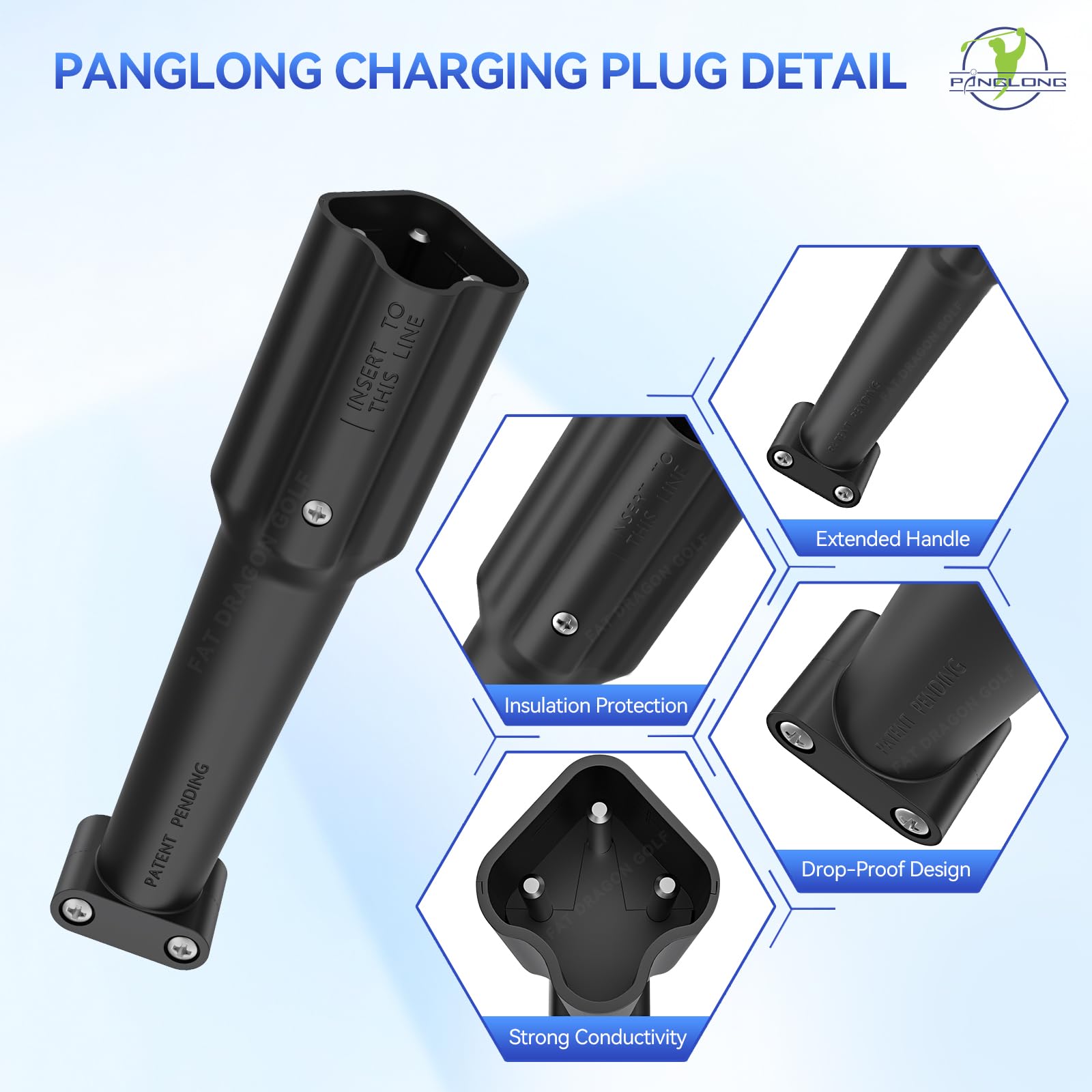 Panglong ergonomic handle detail illustrating comfortable grip and safer use