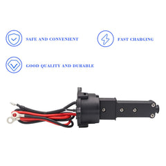 Panglong charger plug installed on Yamaha G29 charging port improving charging convenience