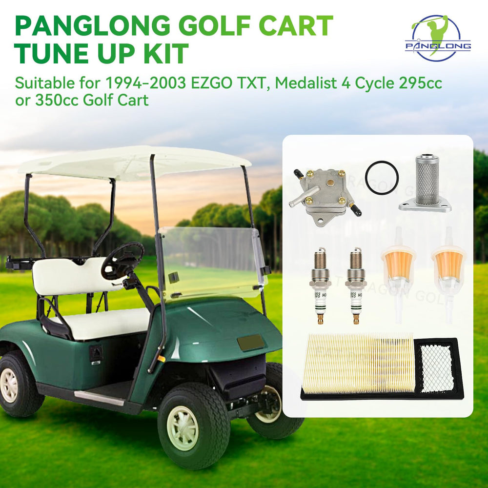 Panglong kit installed in EZGO engine bay for straightforward maintenance