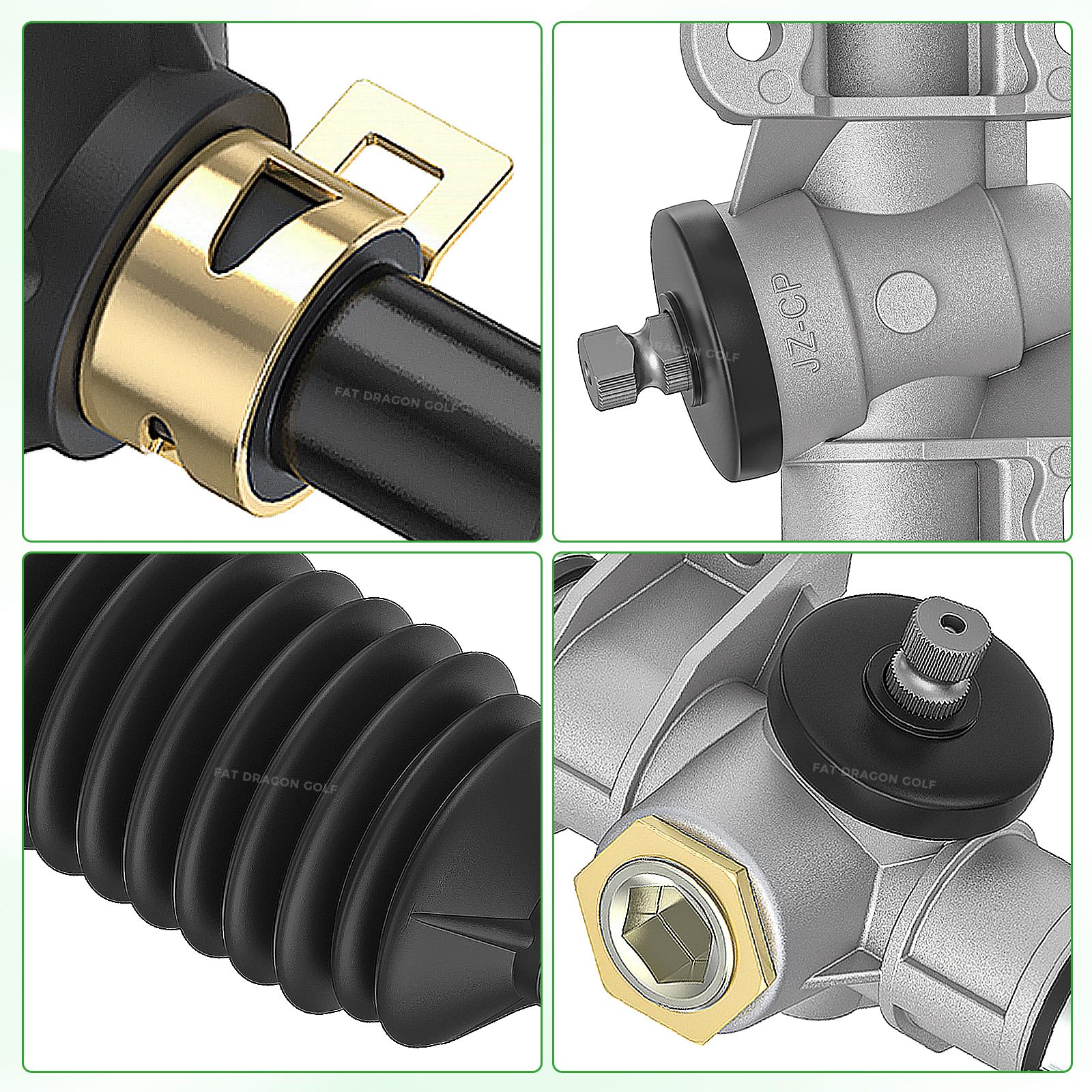 Panglong steering gear box beside ruler showing compact size and correct scale for fitment