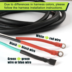 Panglong wiring colors closeup showing labeled wires for safe installation benefit