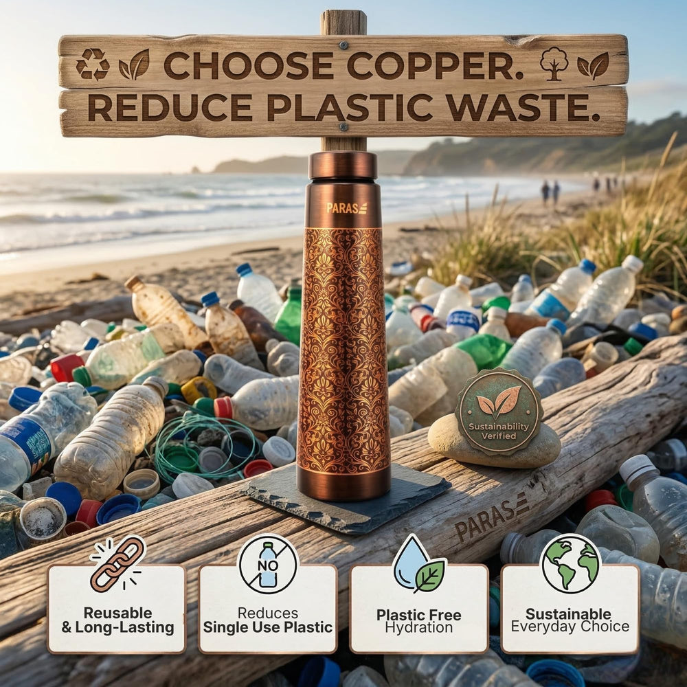 PARAS bottle in gym bag illustrating travel-ready leak-proof convenience