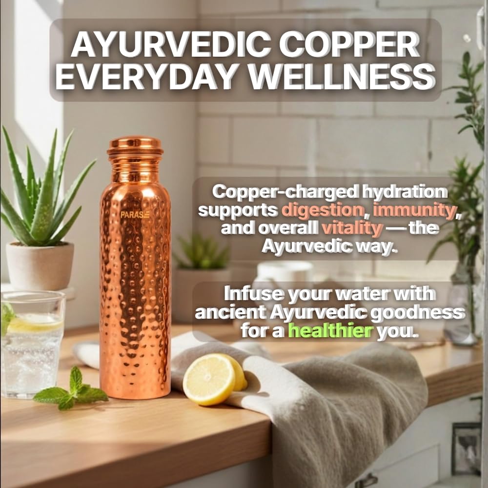PARAS bottle on yoga mat in lifestyle scene supporting daily hydration habit