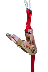 Park & Sun Sports nylon strap and locking carabineer detail for dependable outdoor connection