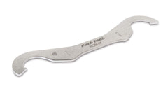 Park Tool HCW17 front profile showing compact wrench and benefits of precise fit