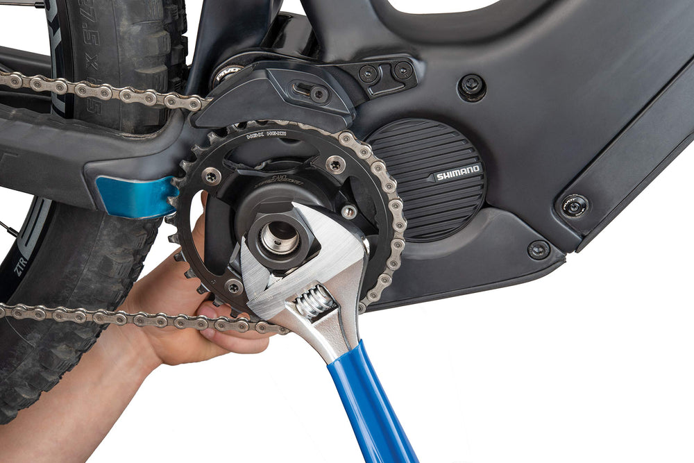 Park Tool LRT-2 on a workbench with other tools highlighting reliability in bike repairs
