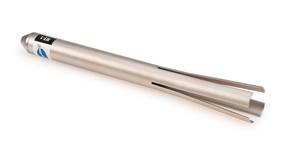 Park Tool RT-1 flared ends close-up demonstrating secure grip and clean extraction