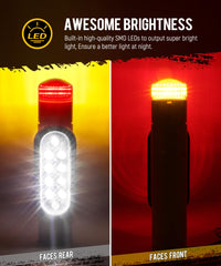 Partsam close-up of LED lens highlighting brighter SMD illumination