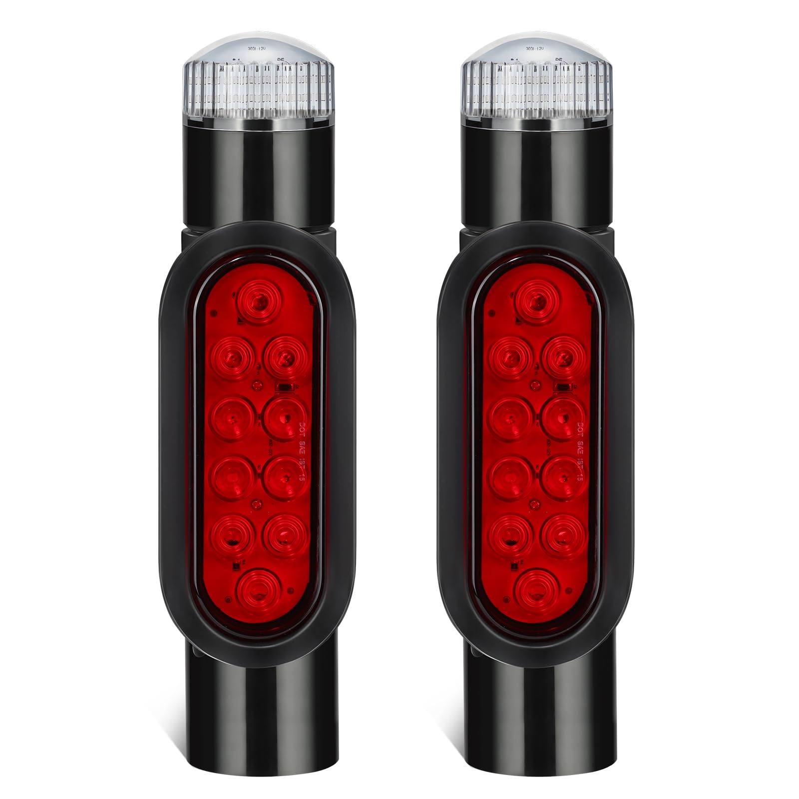 Partsam front view on post showing bright marker and safer alignment