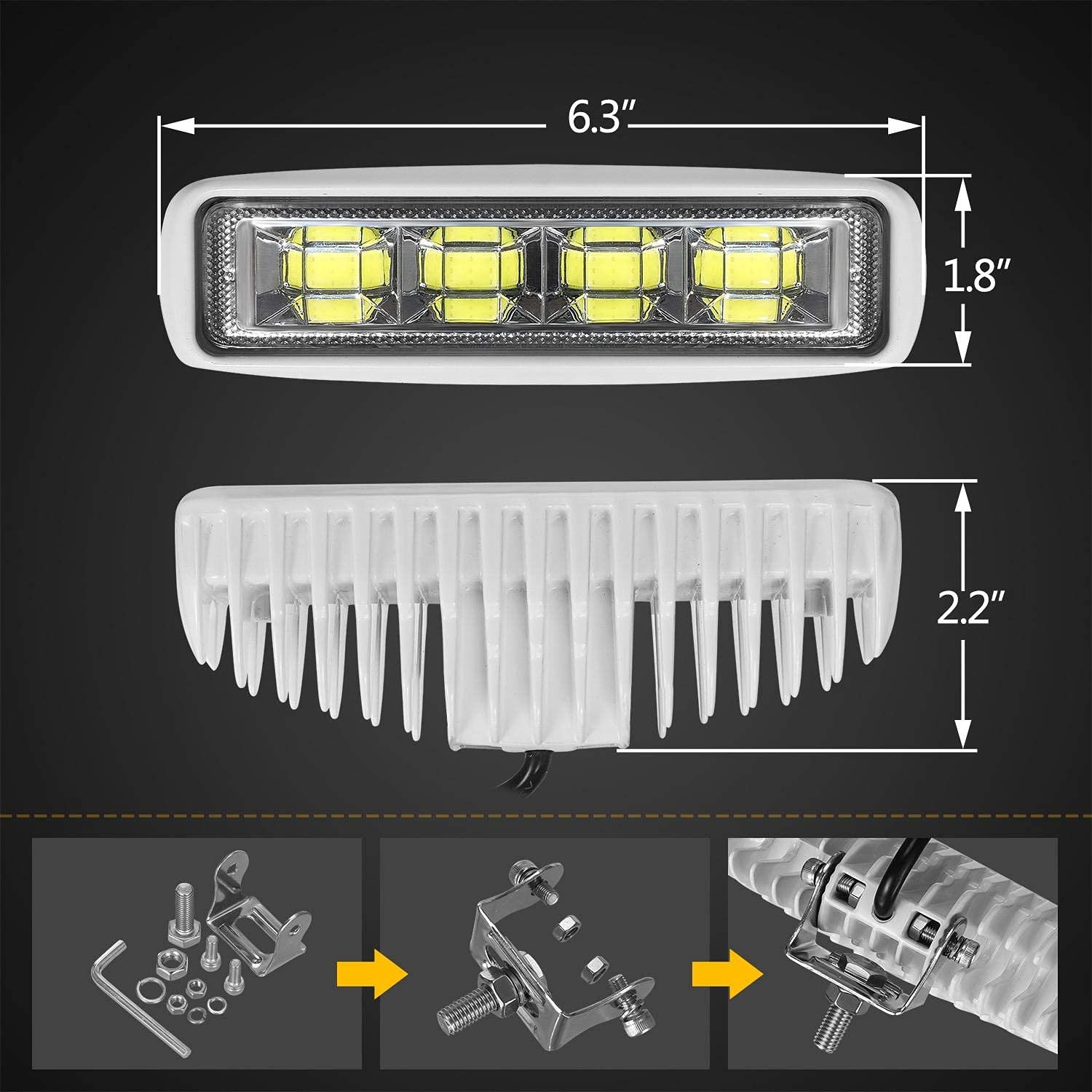 Partsam side profile highlighting durable aluminum housing and corrosion resistance