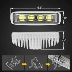 Partsam side profile highlighting durable aluminum housing and corrosion resistance