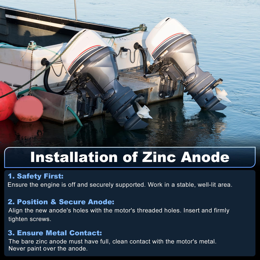 Partuto anode comparison showing new versus corroded unit to prevent damage