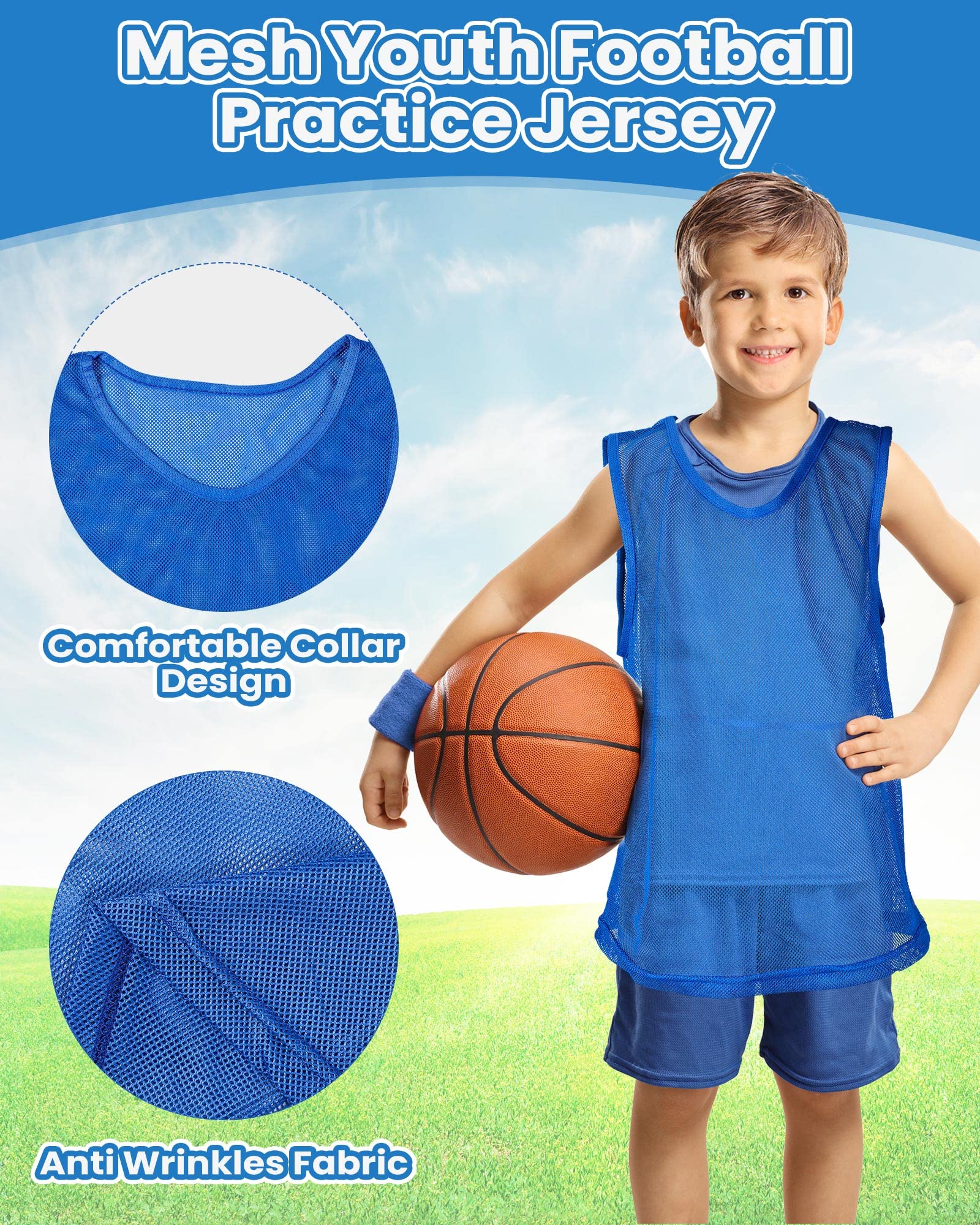 Pasimy size comparison on adult shirt showing approximate fit for broad age range