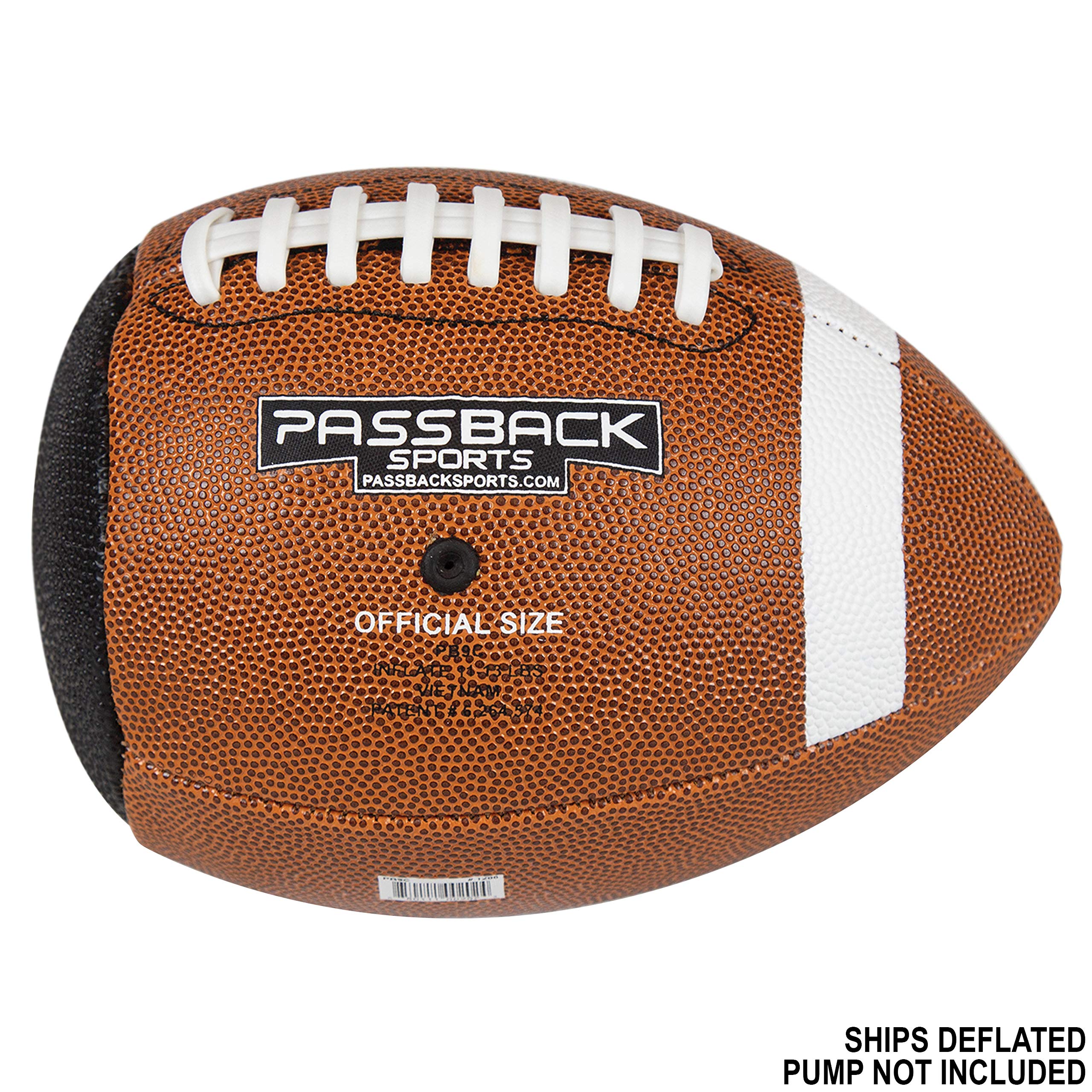 Passback close-up of composite grain texture for better grip and durability