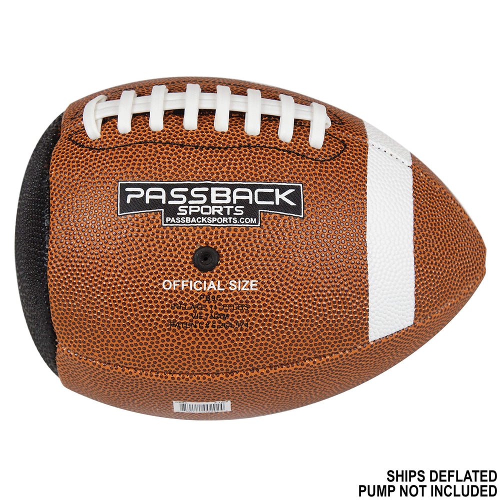 Passback close-up of composite grain texture for better grip and durability