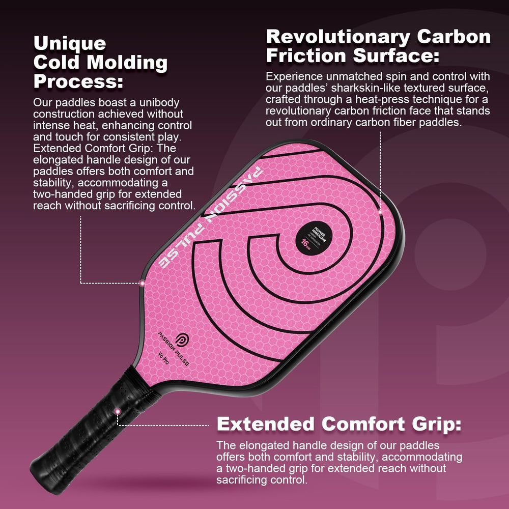 Passion Pulse handle detail showing extended cushioned grip for secure, comfortable hold