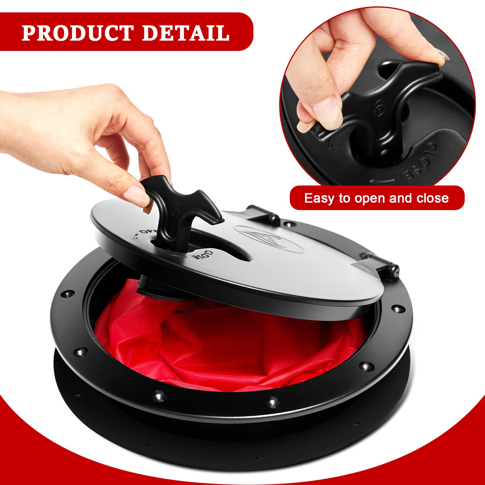 Patelai hatch bag opened with gear inside for organized dry storage
