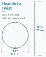 Pawfly braided wire close-up highlighting durable stainless steel texture and corrosion resistance