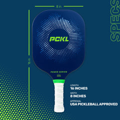 PCKL edgeless design detail illustrating expanded sweet spot and reduced mishits benefit