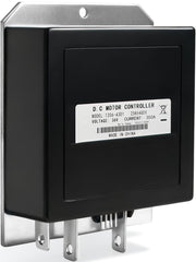 PEADEXSARG controller front view showing connectors and compact design benefit