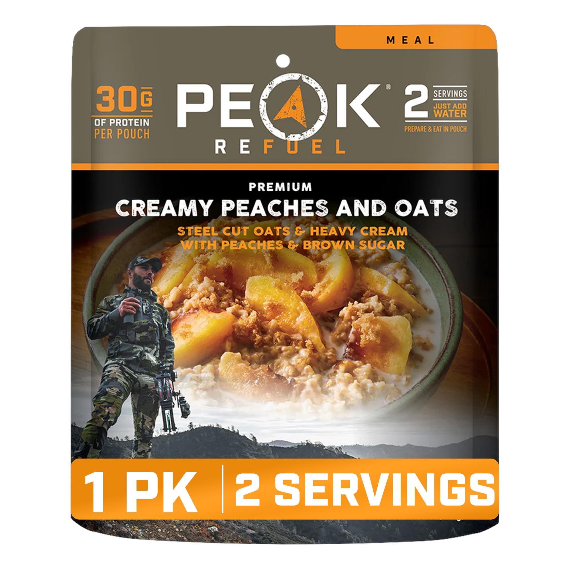 Peak Refuel front package view showing brand and pouch benefit