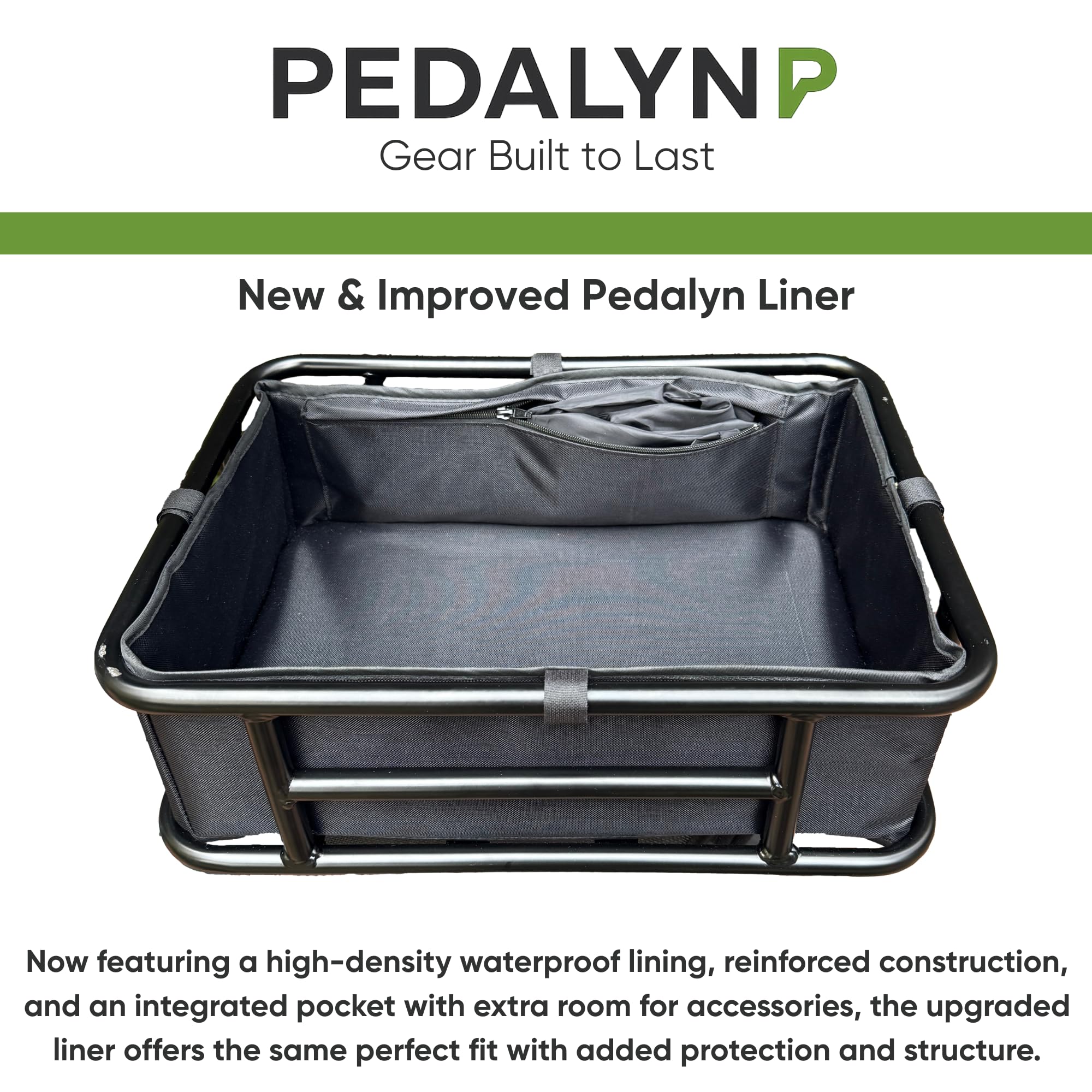 Pedalyn lifestyle commuter setup with panniers and groceries for daily use