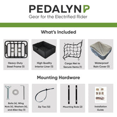 Pedalyn top platform closeup highlighting reinforced alloy steel for durability