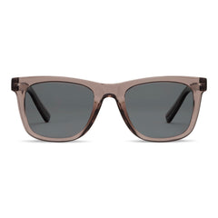 Peepers by PeeperSpecs warm gray harbor front view showing discreet bifocal and stylish fit
