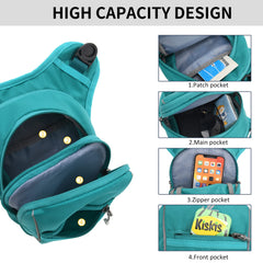 Peicees back panel and leg strap showing breathable comfort and stability benefit