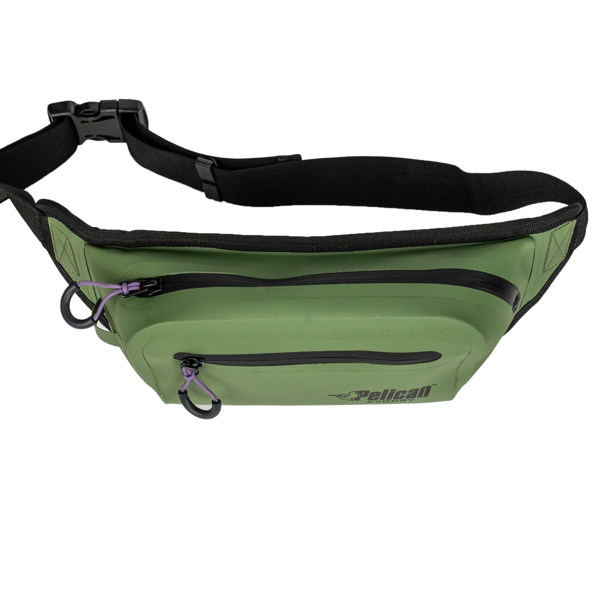 Pelican Exodry airtight zipper closeup protecting contents from water