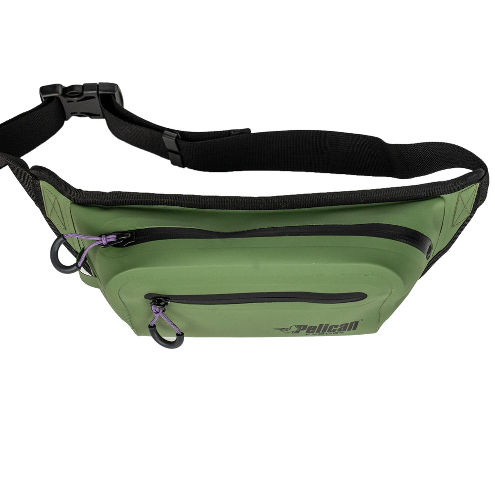 Pelican Exodry airtight zipper closeup protecting contents from water