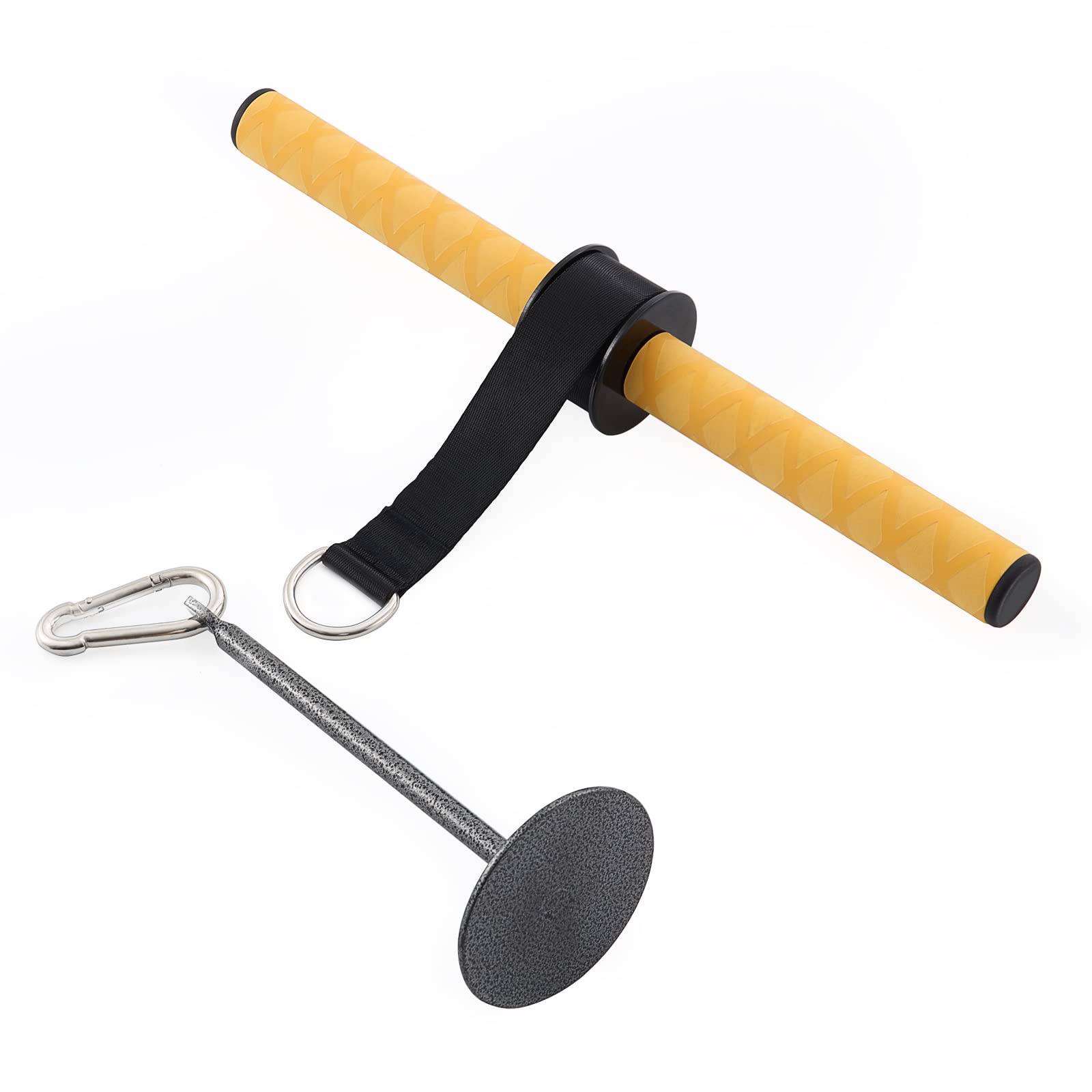 PELLOR lifestyle gym setting showing portable wrist roller for home training