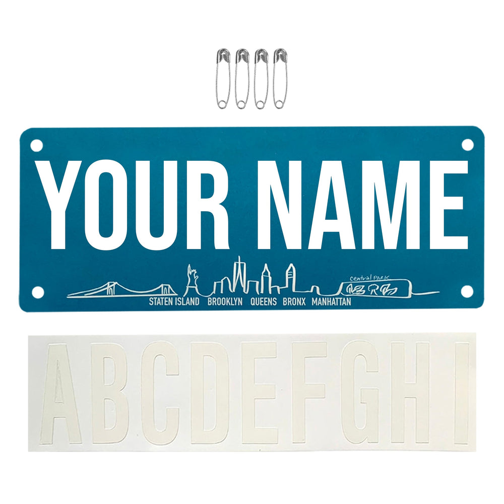 Pen and Paces front bib showing bold visibility and quick recognition