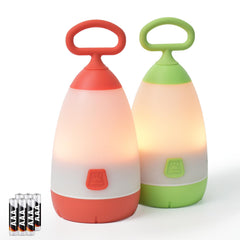 PEPTRONIC front view of green and red lanterns showing compact design and readiness
