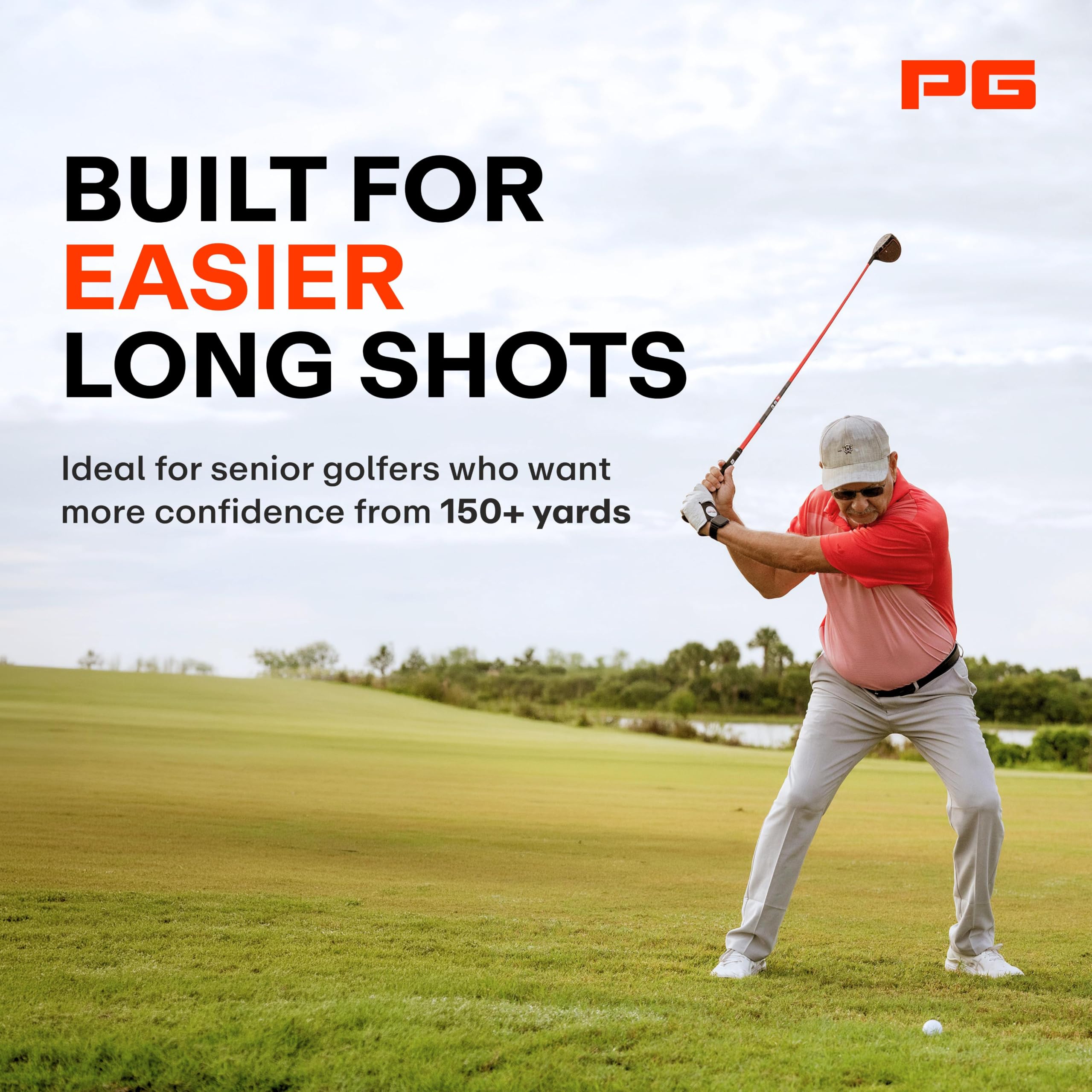 Performance Golf 357 power scoop crown lowering center of gravity