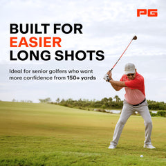 Performance Golf 357 power scoop crown lowering center of gravity