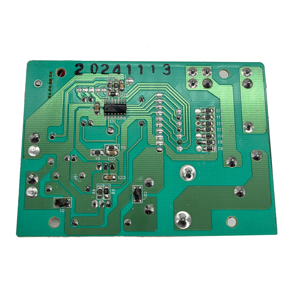 Performance Plus Carts board next to screwdriver showing compact size and simple DIY repair benefit