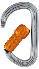 Close-up of Petzl Bm'D Keylock nose demonstrating snag-free clipping benefit