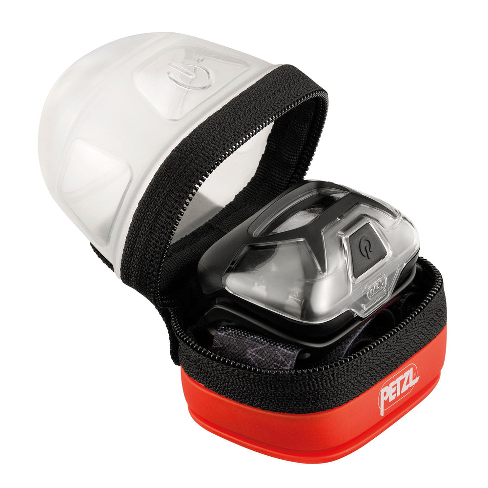 Petzl NOCTILIGHT close-up of diffuser texture highlighting soft, even light output