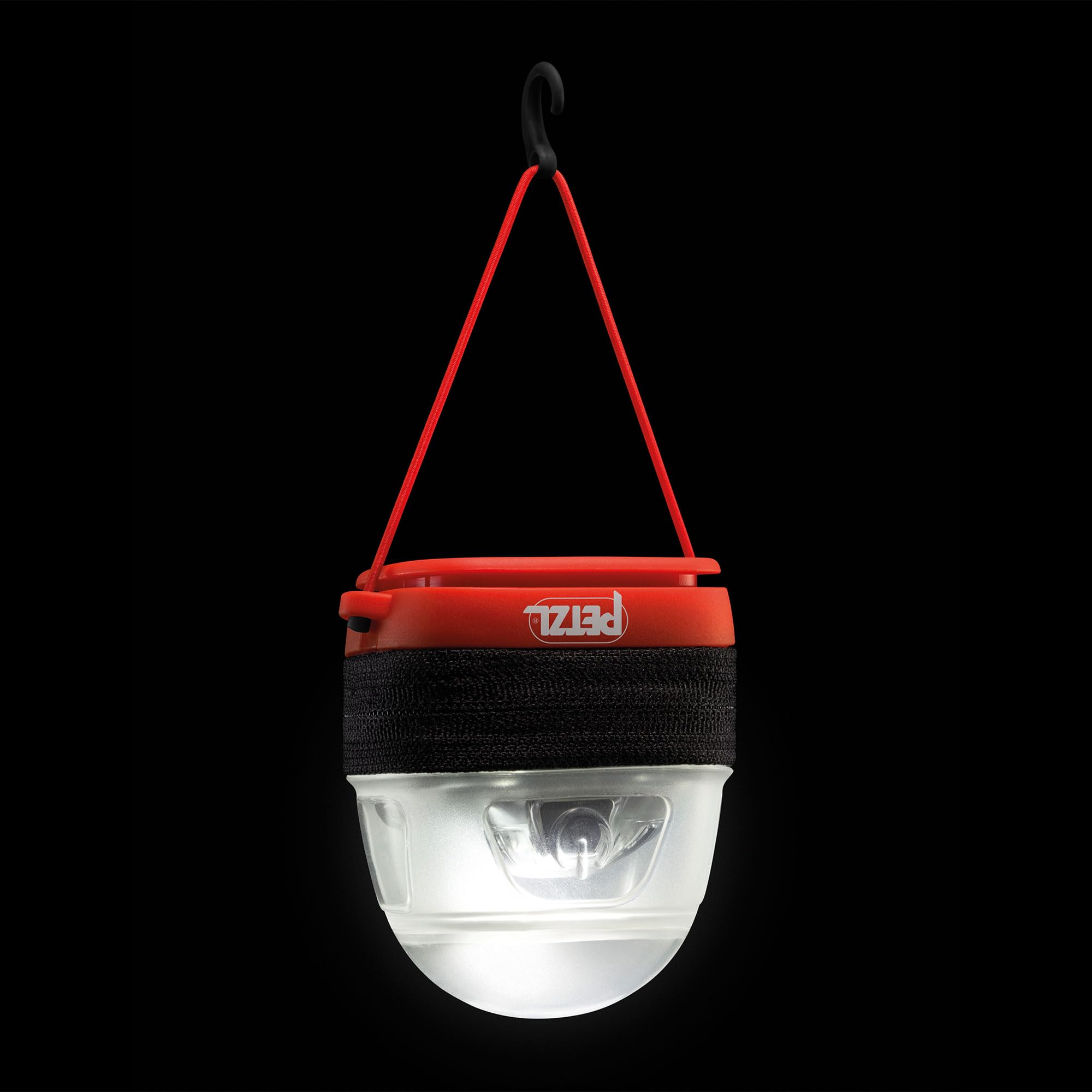Petzl NOCTILIGHT covering a headlamp to protect it from accidental activation and impact