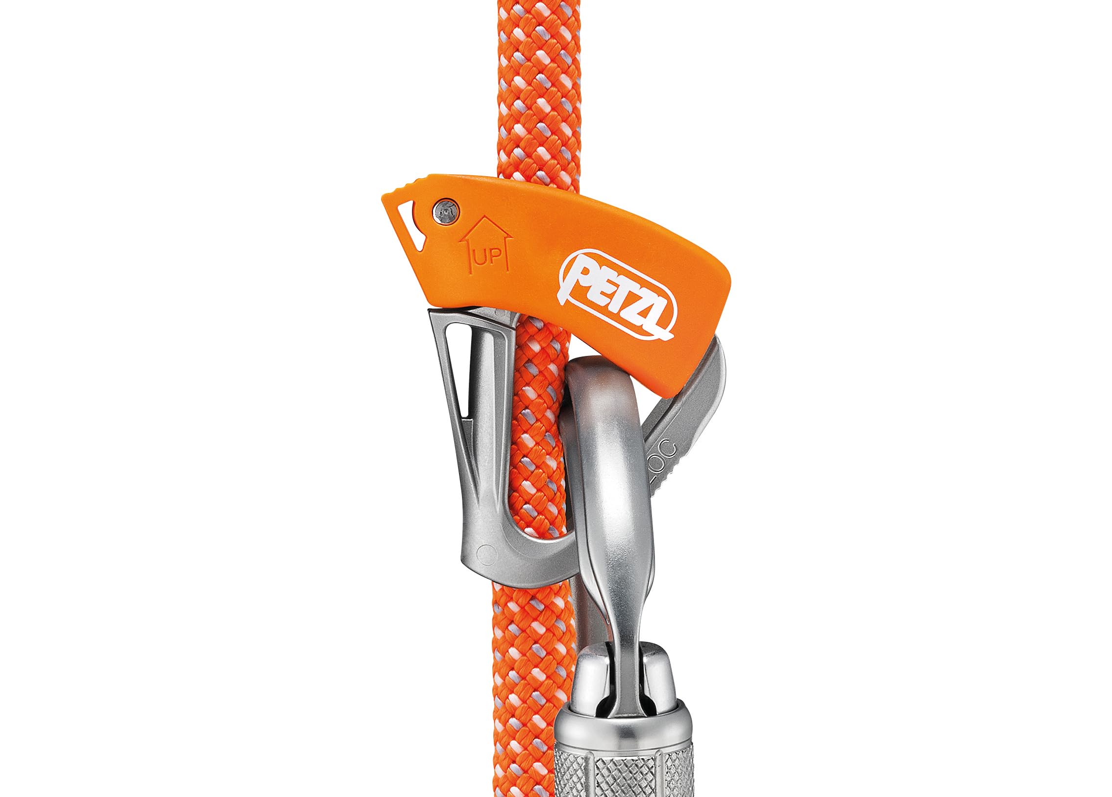 PETZL TIBLOC in use on an 8–11mm rope illustrating emergency ascent and hauling utility