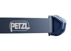 PETZL TIKKINA headband texture showing recycled material comfort benefit