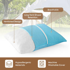 PEUJEW microfiber cover close-up highlighting soft breathable texture benefit
