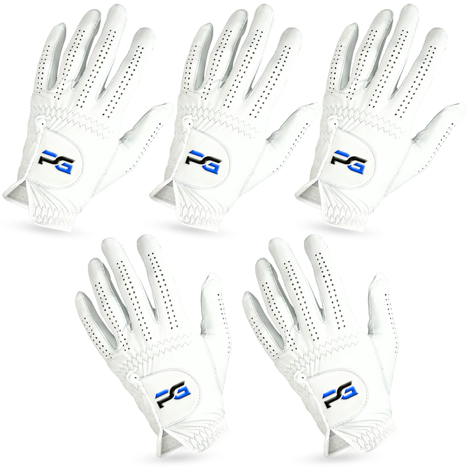 PG Golf front view of five-pack packaging showing brand and value