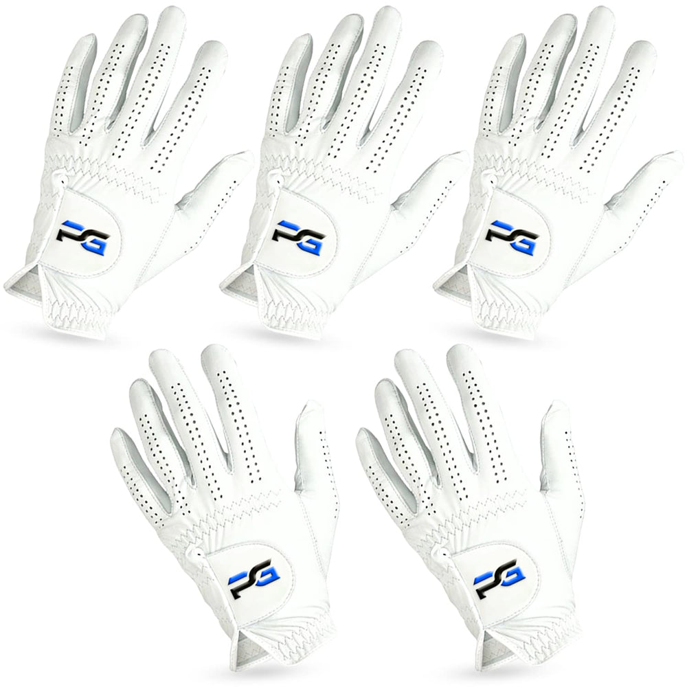 PG Golf front view of five-pack packaging showing brand and value