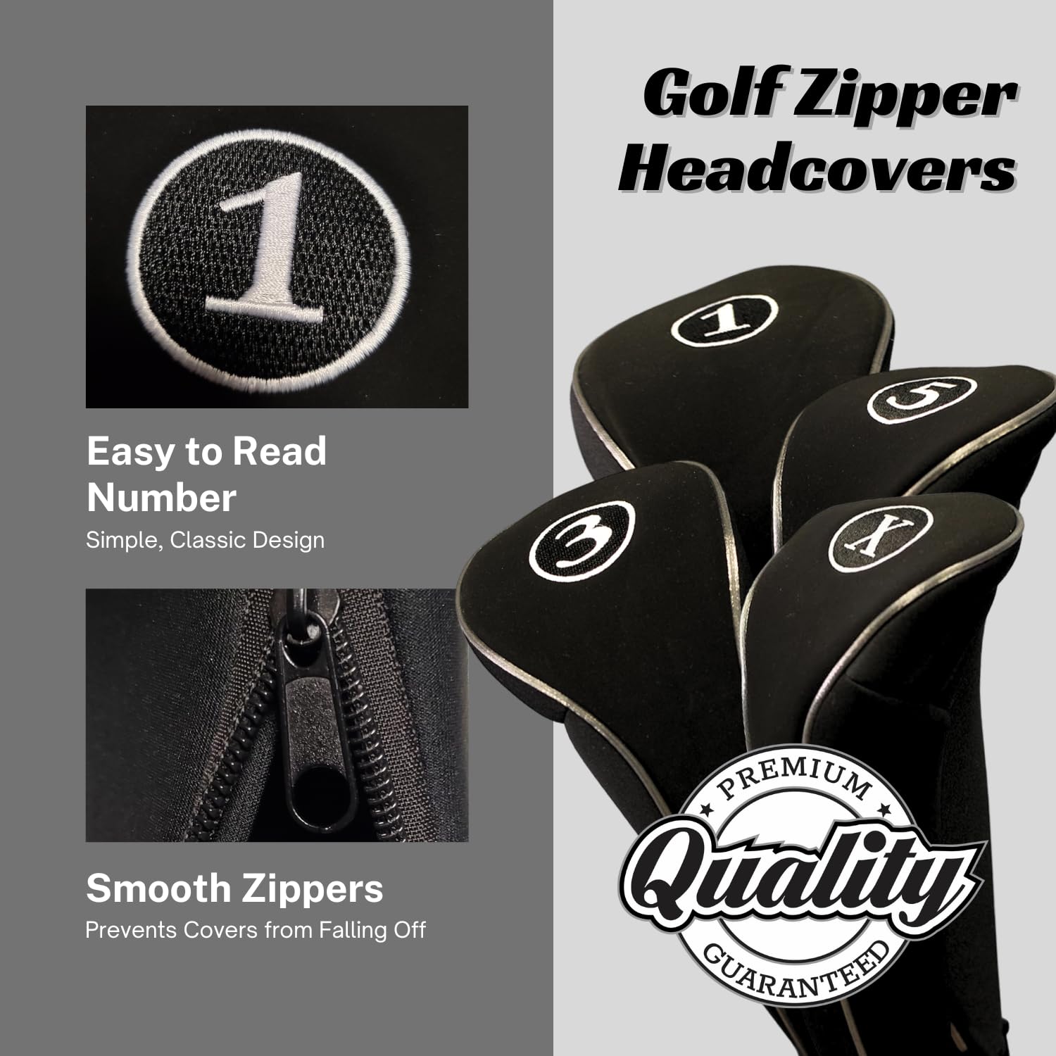 PGC large embroidered number top for quick club ID