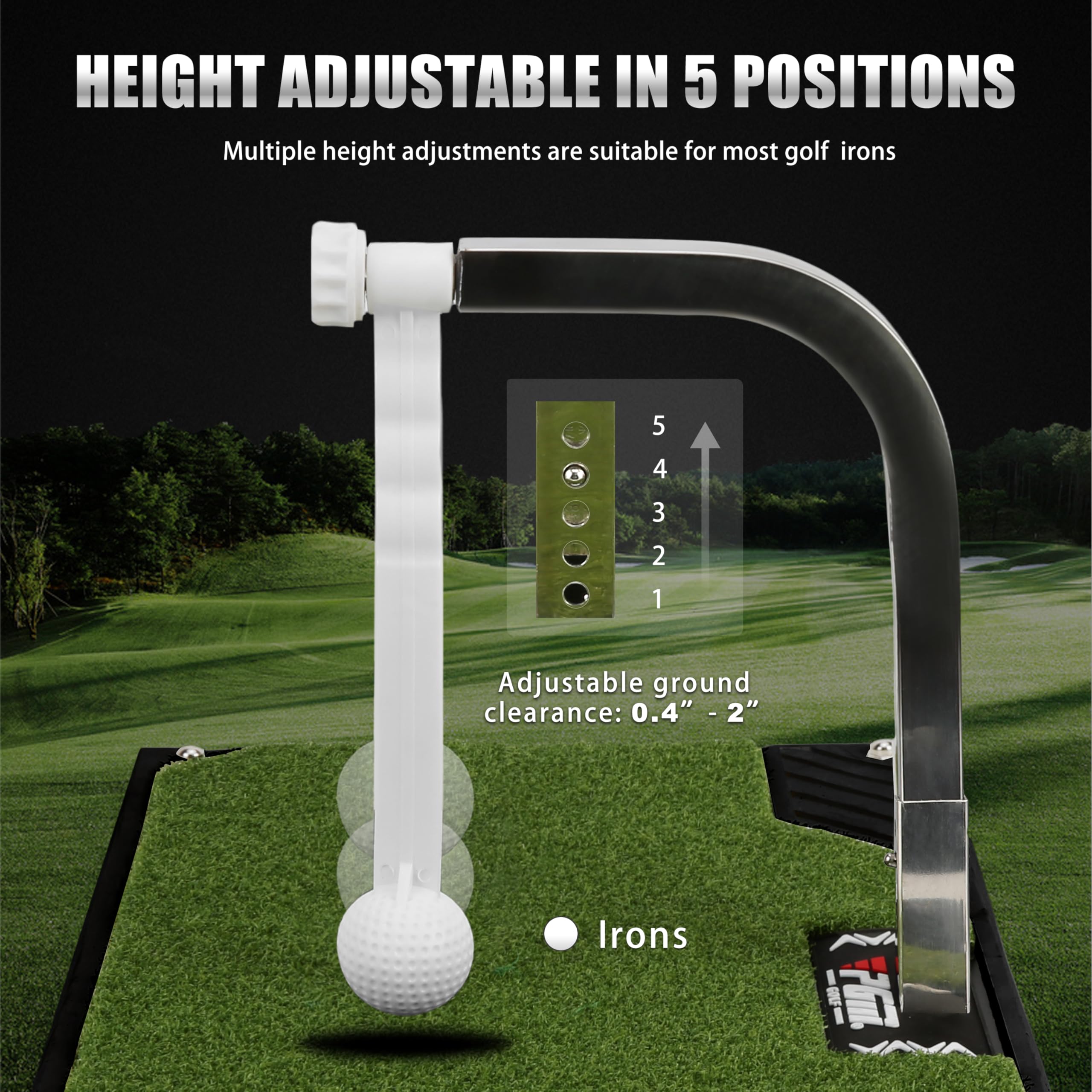 PGM rotating stick detail improving swing path precision