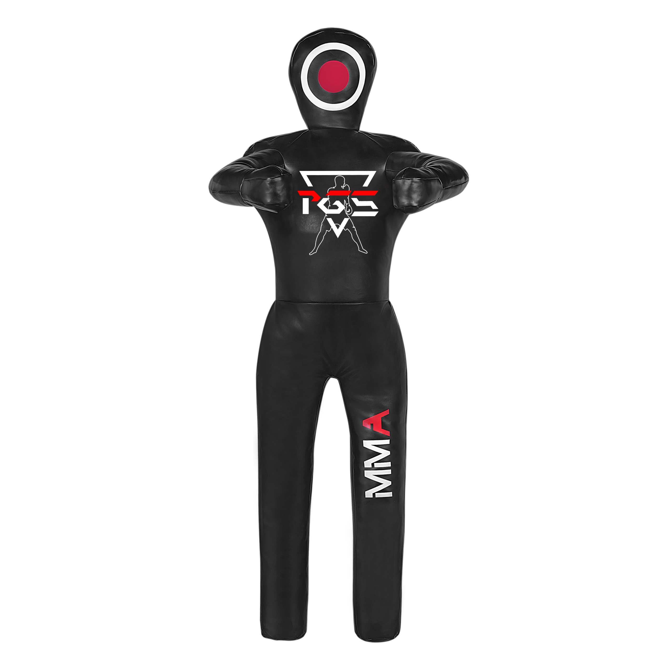PGS grappling dummy front view showing humanoid posture and training realism