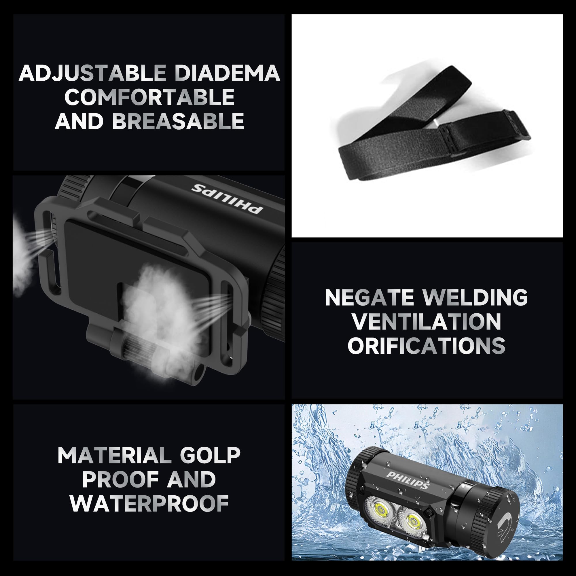 PHILIPS SFL3255 in use on night trail providing powerful long‑range visibility